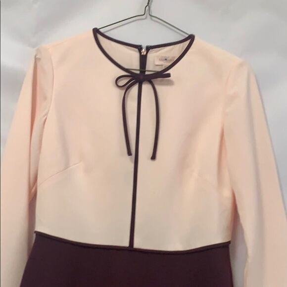 NWOT TED BAKER LONDON TIE NECK SKATER DRESS SIZE 3 - Picture 6 of 9